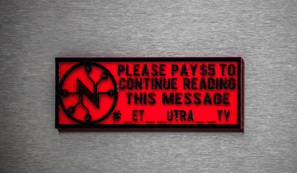 Net Neutrality Awareness Magnet (2 of 3)