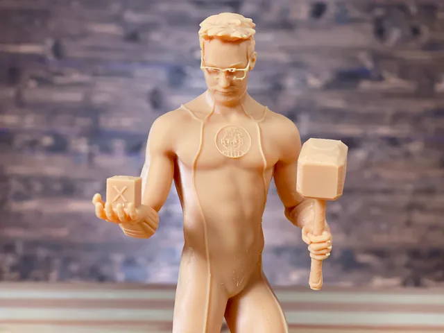 3D Printing Nerd "Make Me a Super Hero" by nate_soup