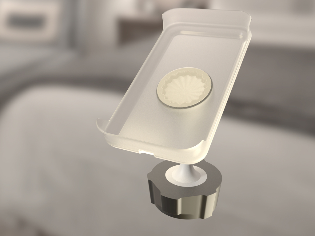 An overengineered car phone charger cradle — miniatura 3