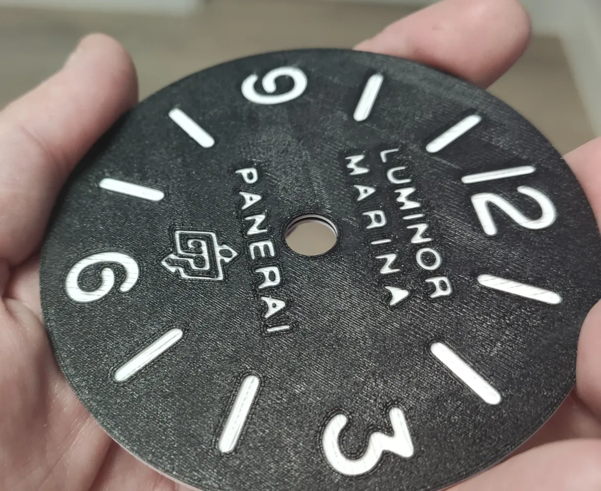 Tabletop clock Luminor Marina Panerai by DonPablete | Download free STL ...