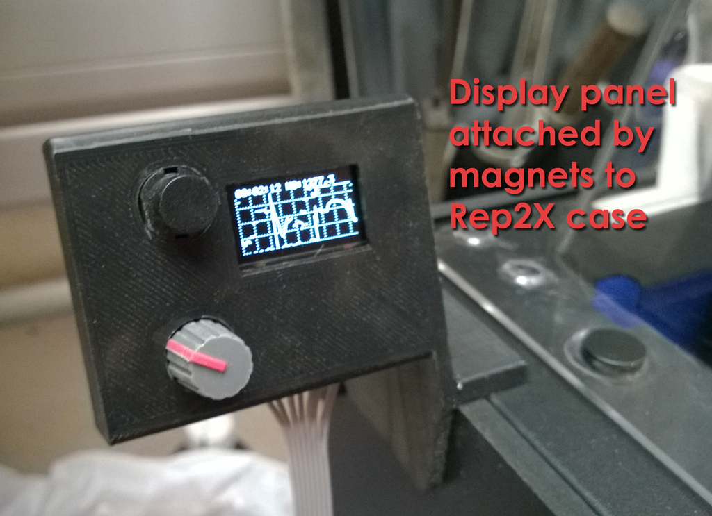 Elegant overkill: a printer filament monitor