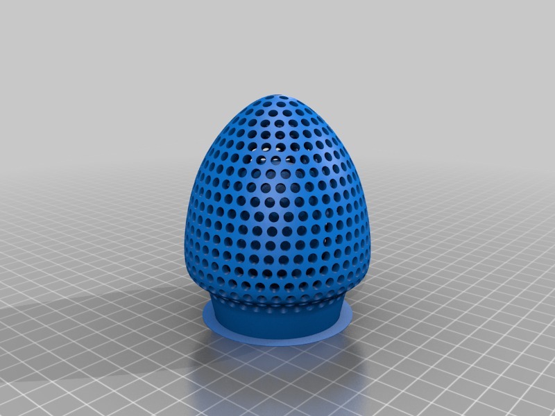 Miniatura 2 do modelo 3D Evolved drain plug strainer