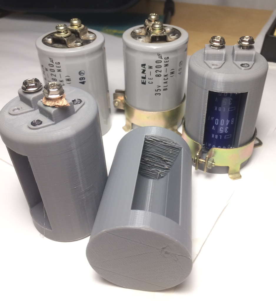 Capacitor dummy shell