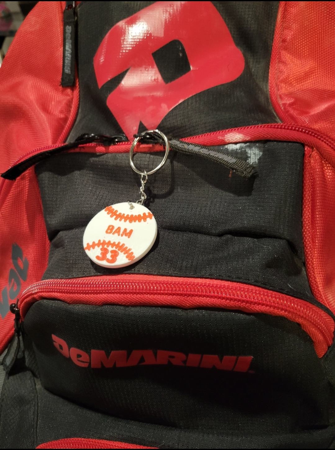 Softball Keychain — thumbnail 3