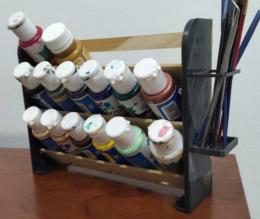 Paint Holder by Hugolatra | Download free STL model | Printables.com