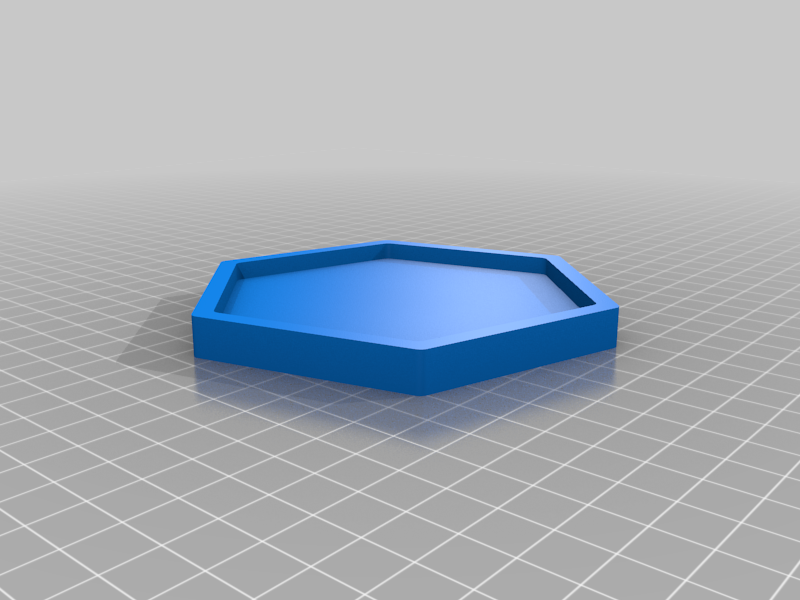 Miniatura 4 do modelo 3D Hex Coaster