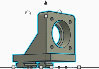 main-base remix with V-rail mount and trimed