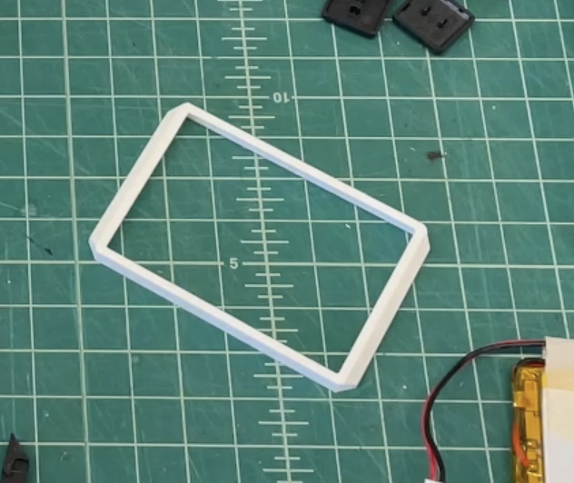 Screen bezel for the Dirtywave M8 M:01