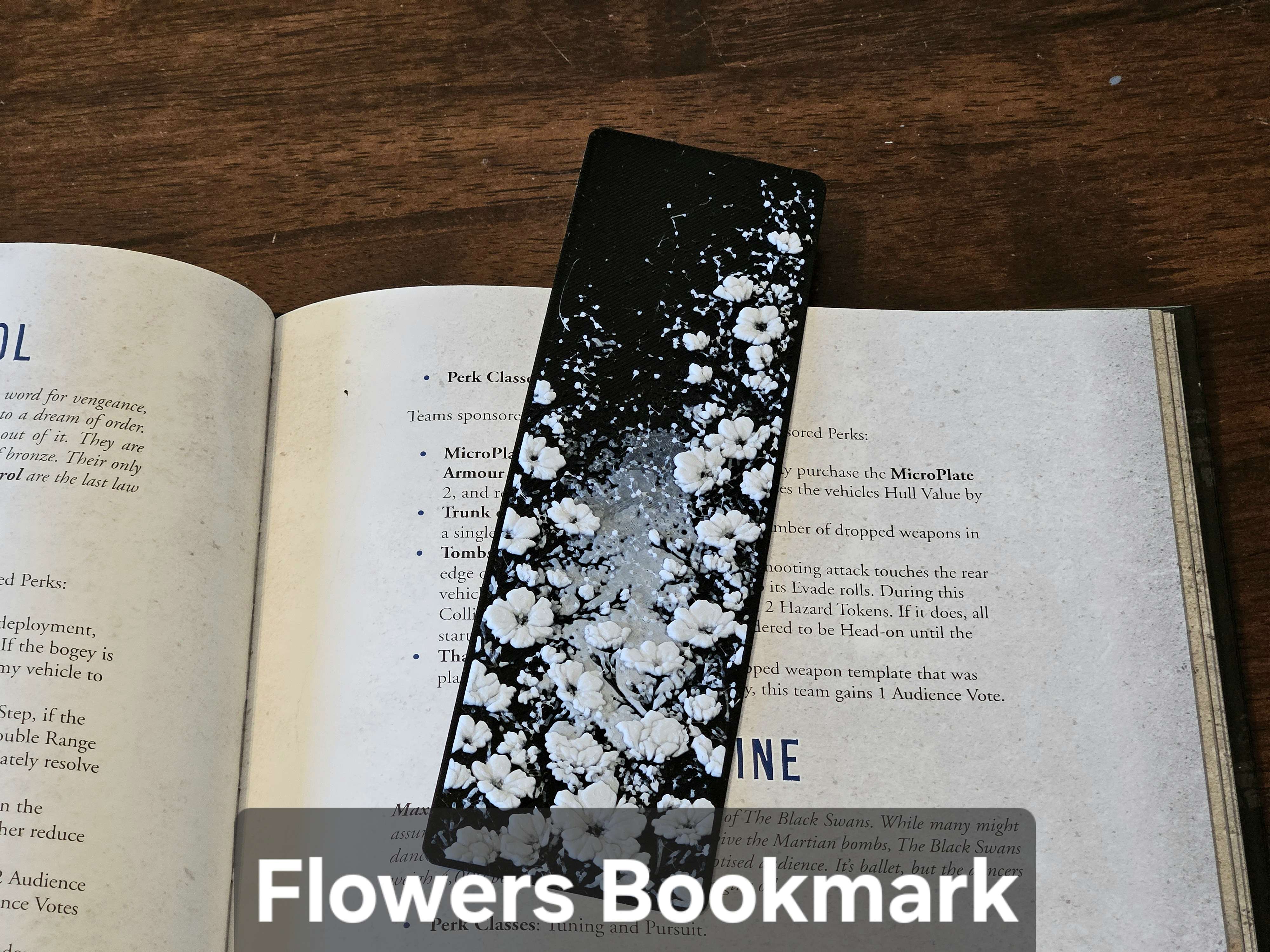 Flowers Bookmark