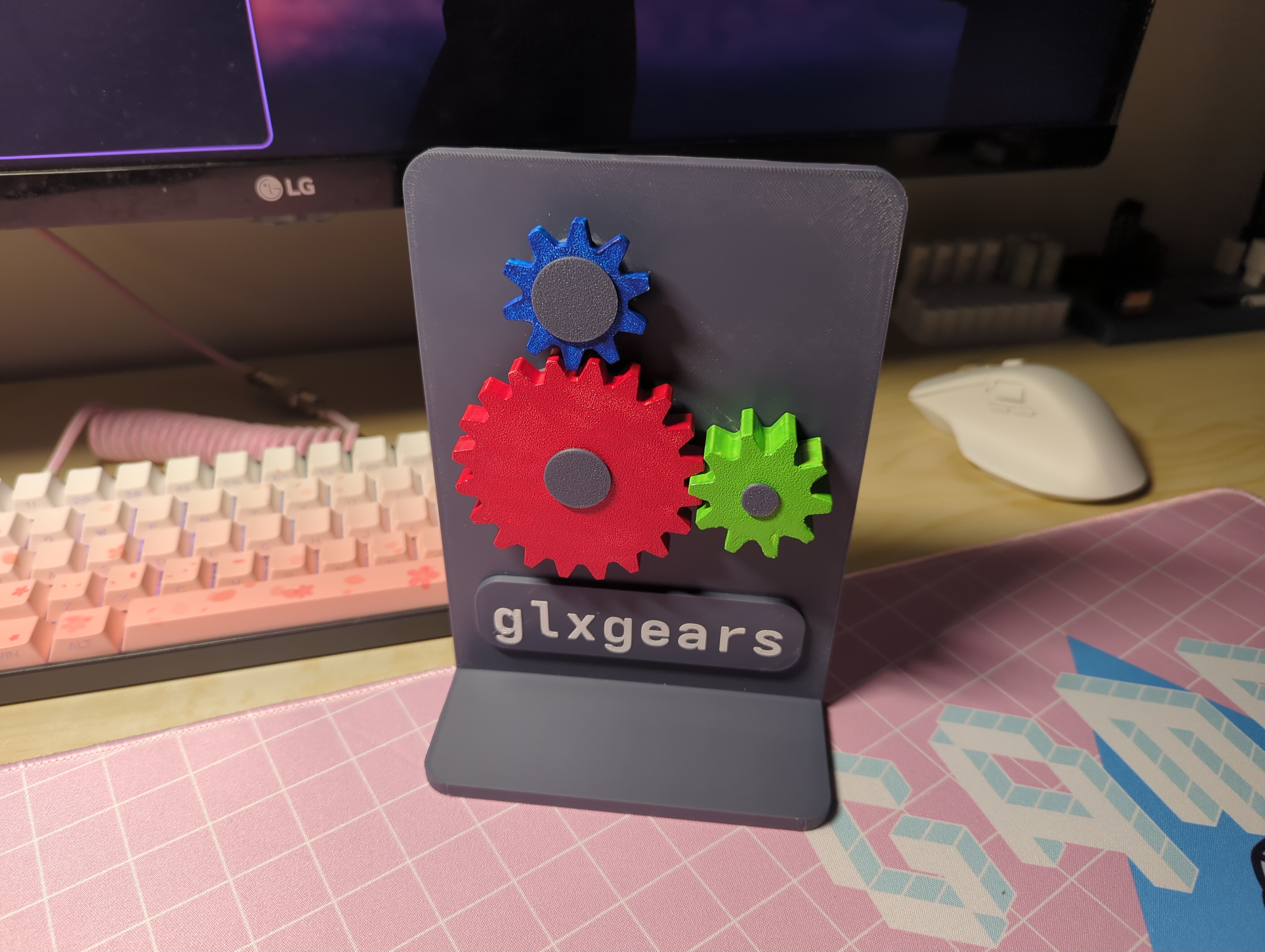 glxgears frame display — miniatura 2