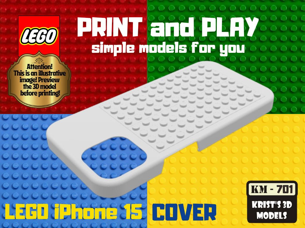 lego iphone15 cover