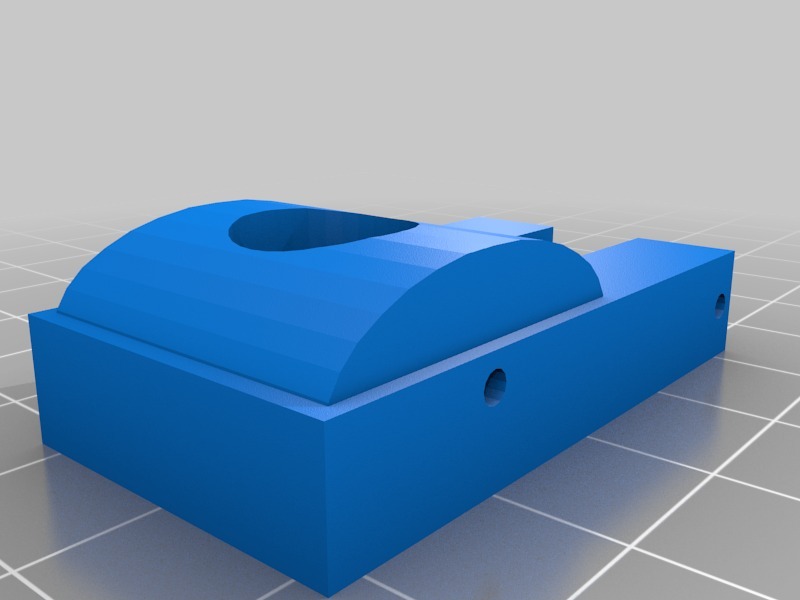 Geeetech Al Z Anti-wobble T-Nut, Bearing and nut lock 2mm holes.