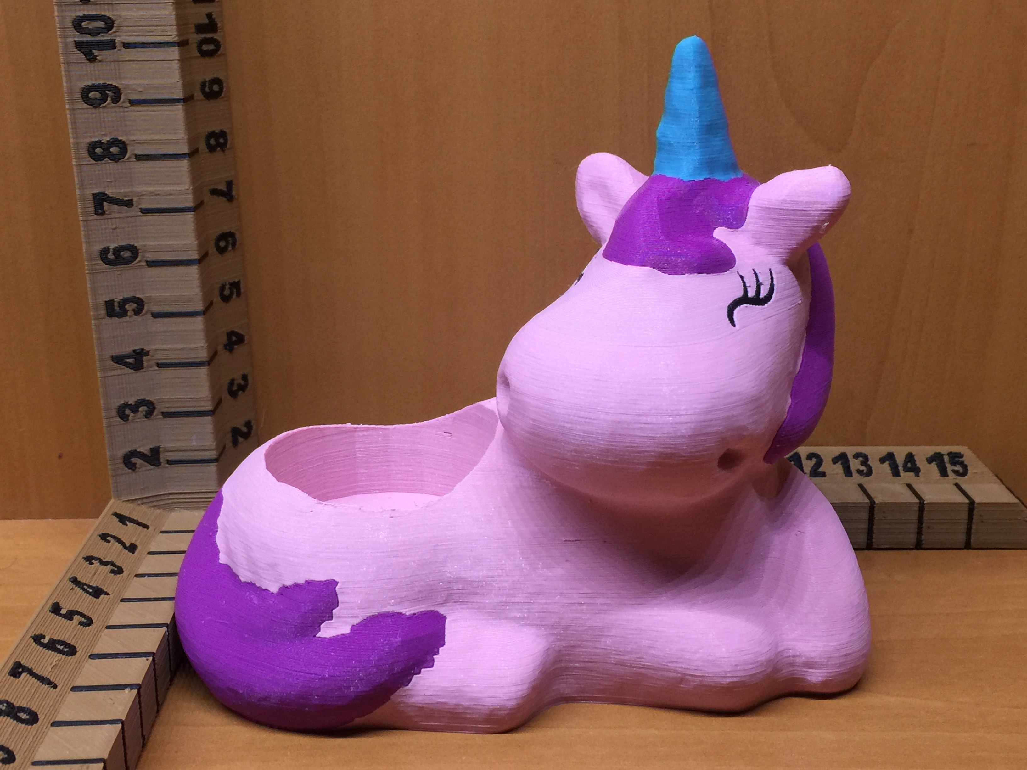 Unicorn Tea Light by StarLabs3D Download free STL model