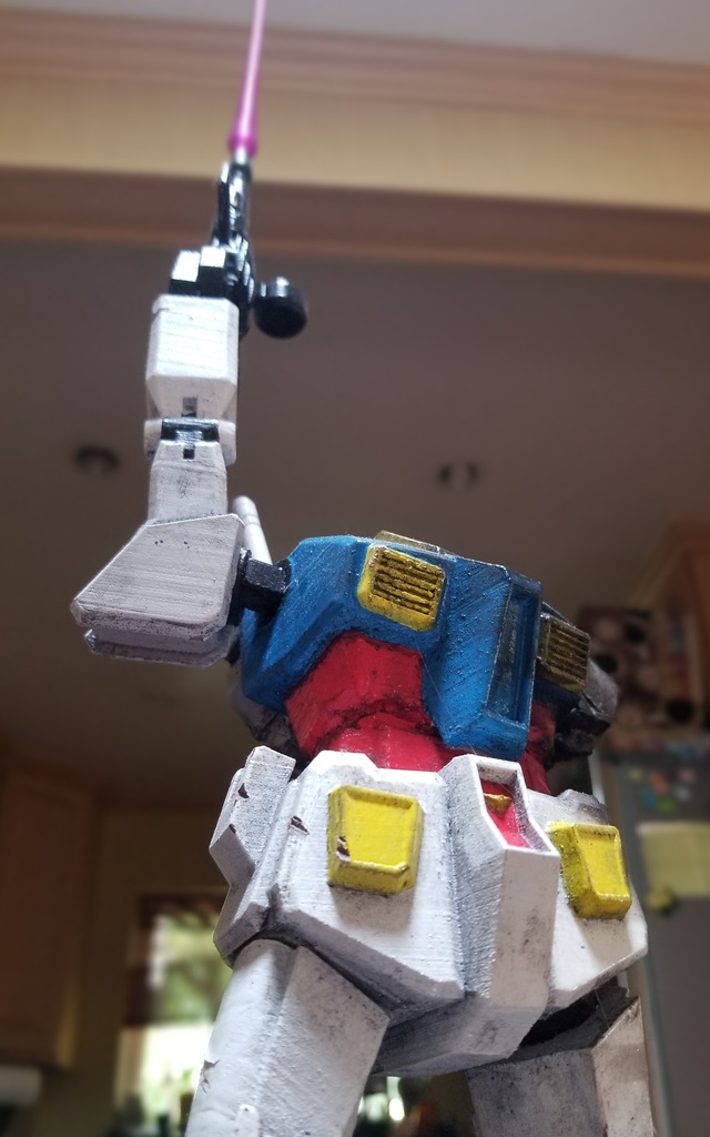 PG Unleashed RX-78-2 is now complete. Just need to work on a pose. : r/ Gunpla