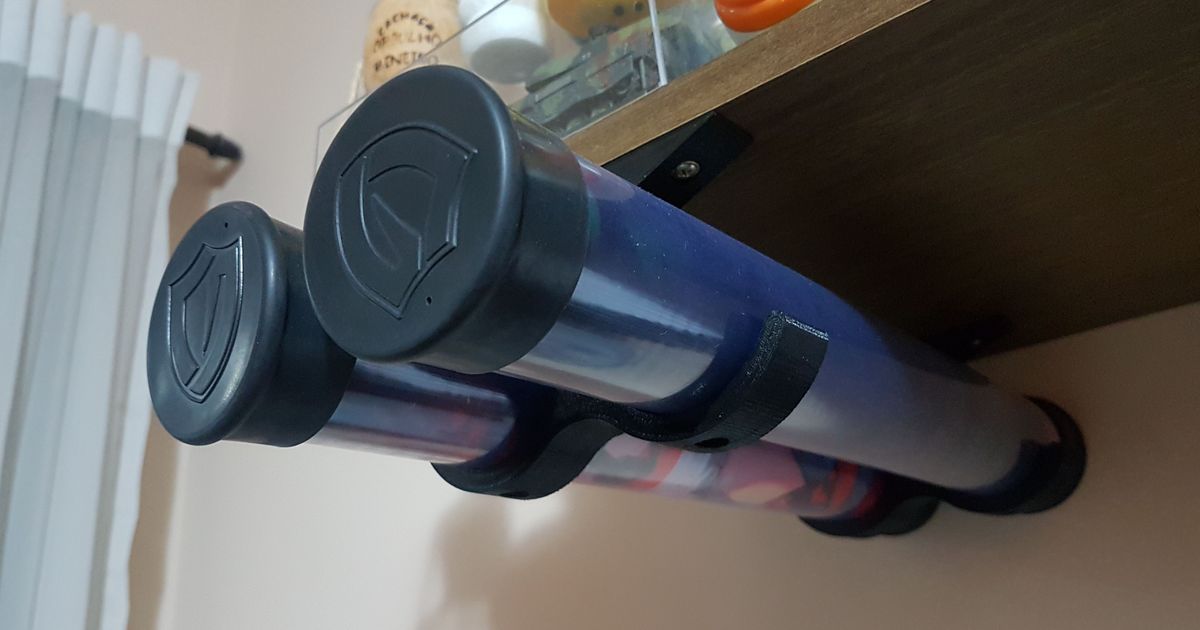 Double Playmat Tube Hanger/Stand by PRZamora Download free STL model