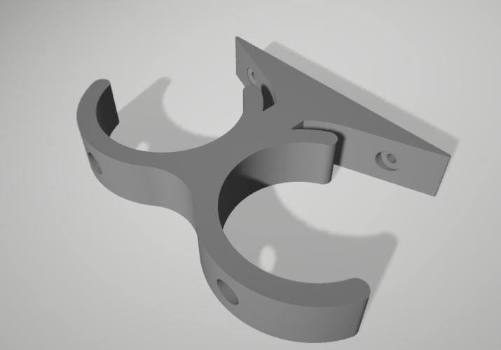 Double Playmat Tube Hanger/Stand by PRZamora Download free STL model