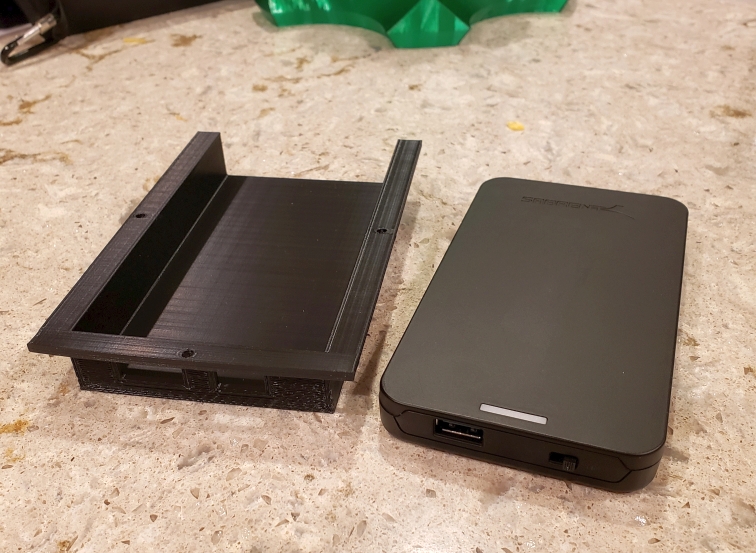 Sabrent Portable Drive Under Table Mount