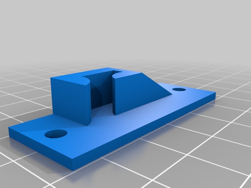 Miniatura 3 do modelo 3D Roller Blind Bracket