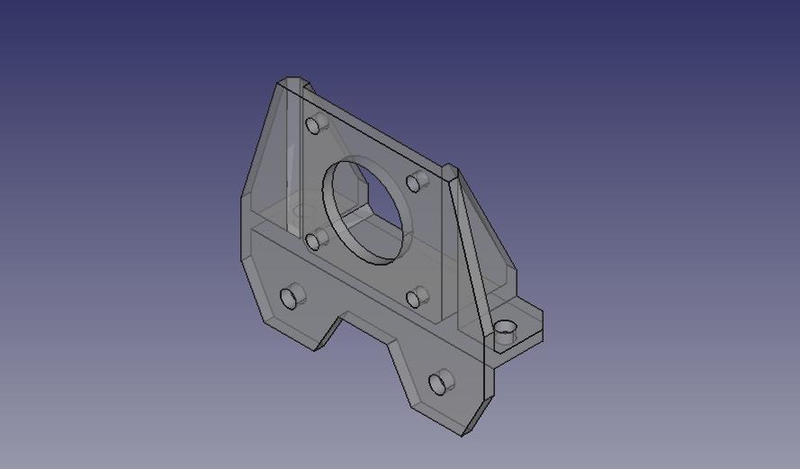 Ender 3 Top Mount Extruder Bracket