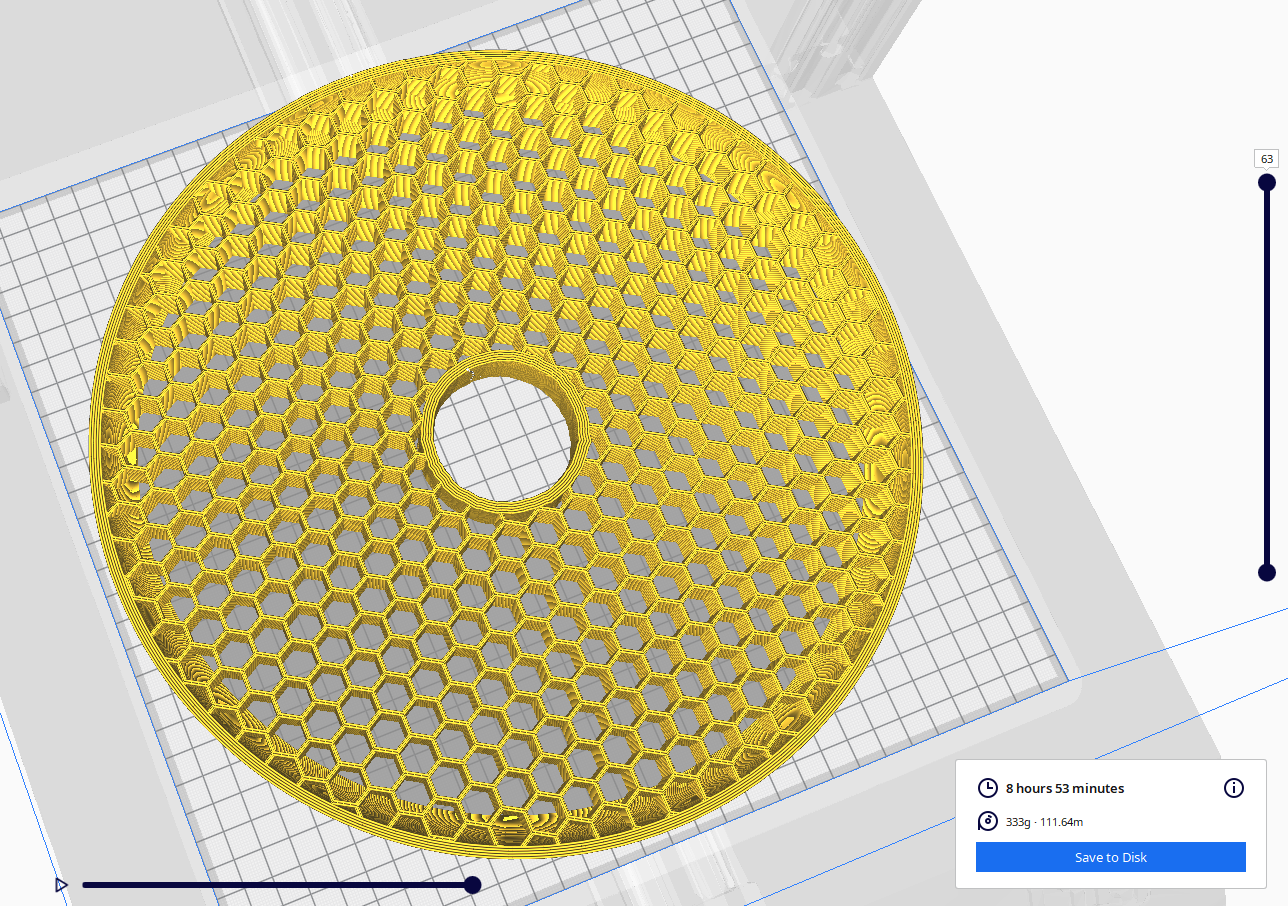 Fully Printable 3D Printable Table v1