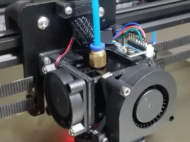 40mm Fan BIQU H2 Mount wBLTouch