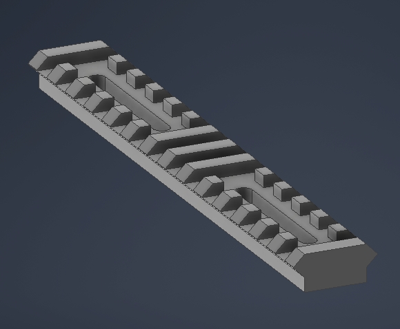 Picatinny Rail 144.8mm