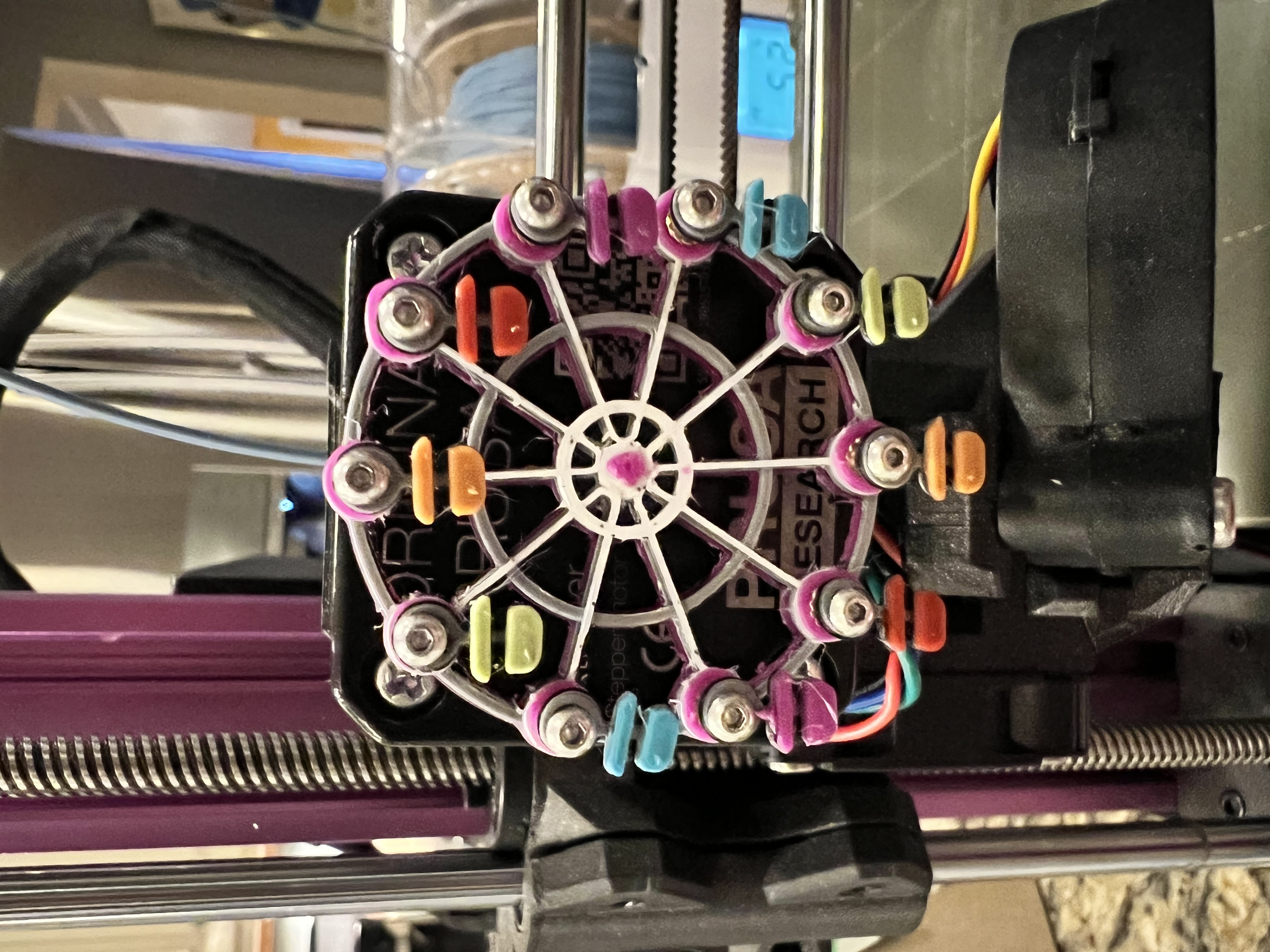 Ferris Wheel Extruder Motor Visualizer