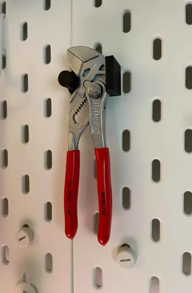 ikea skadis knipex mini pliers holder by ilovechaos, Download free STL  model