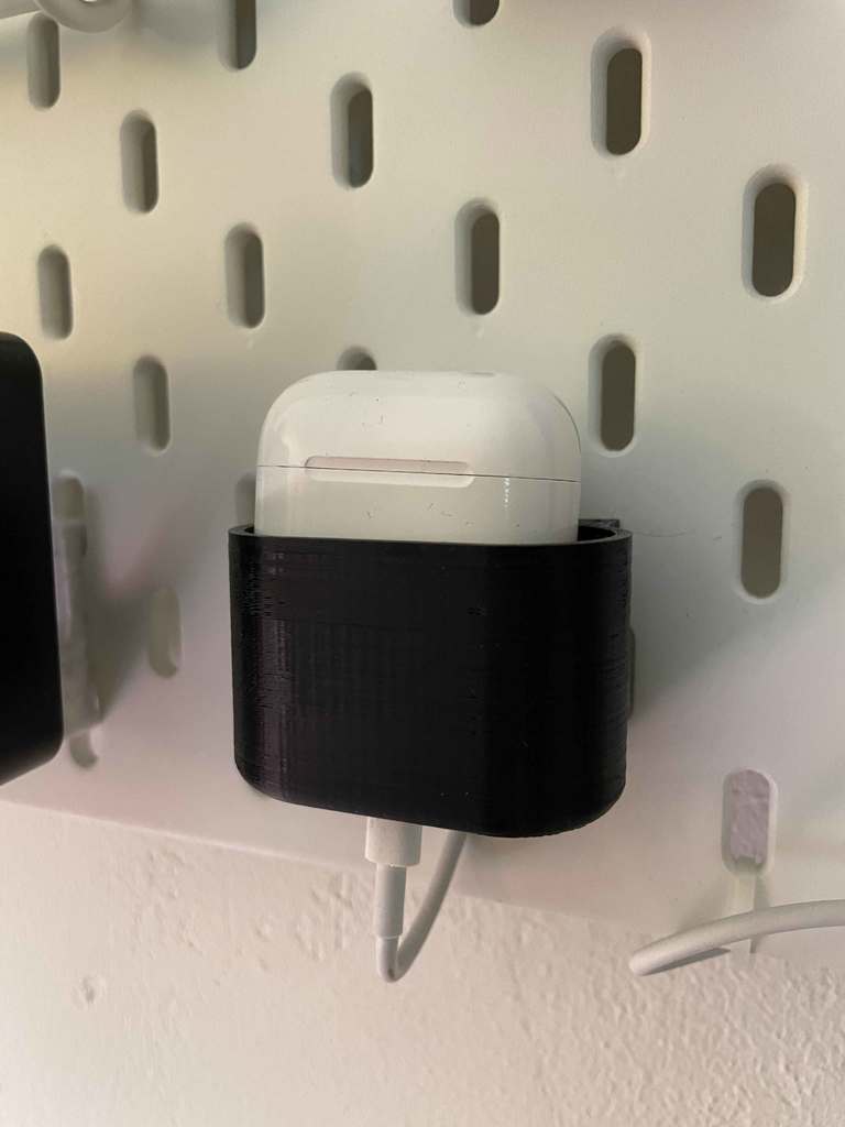 ikea skadis AirPods holder