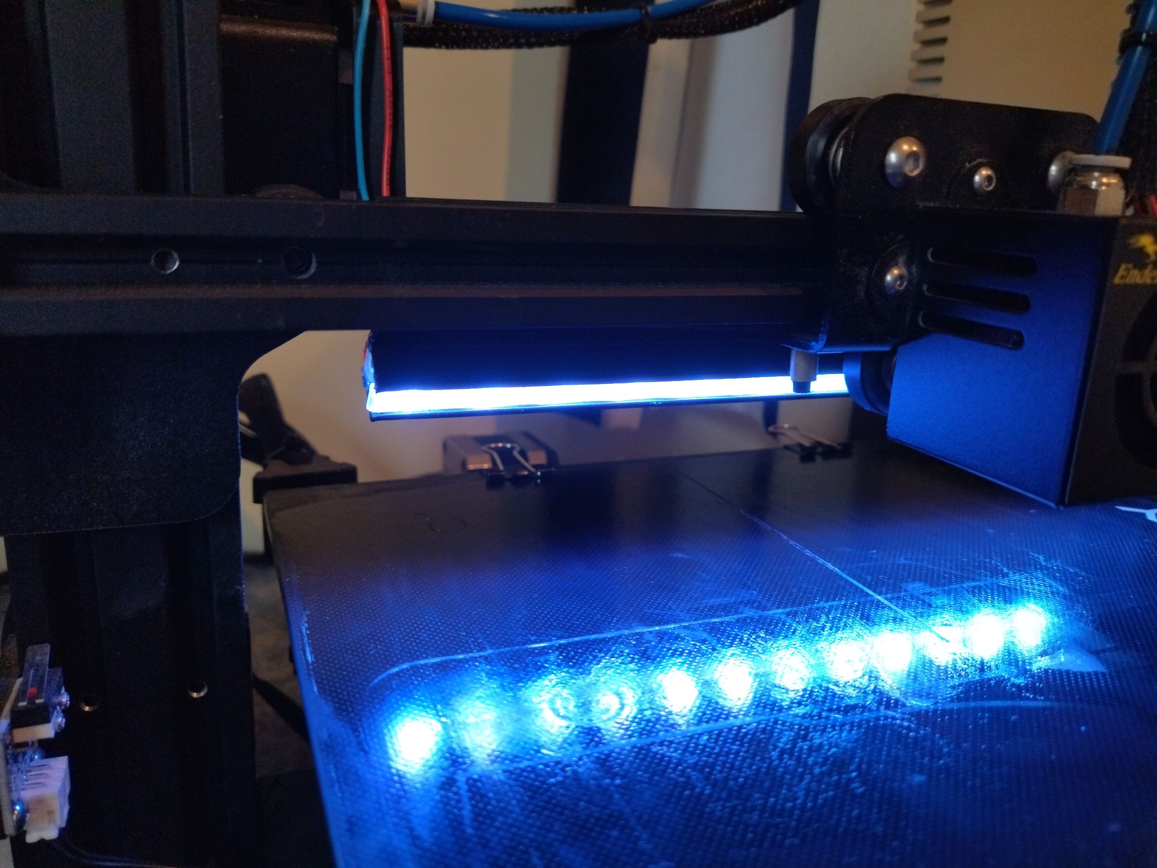 Ender 3 LED Light bar by Murdoc Download free STL model