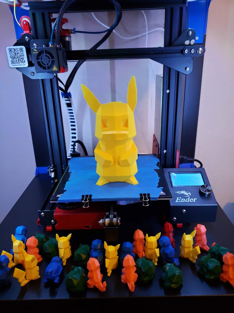 Pikachu Night Light Cover for Led puck