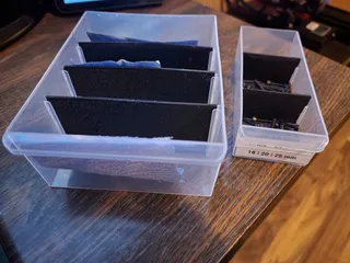 Small Parts Bin Separators