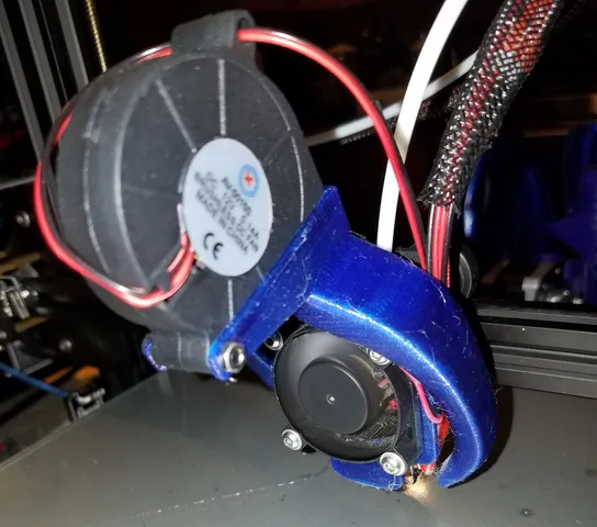 Radial Fan Fang for Creality CR-10