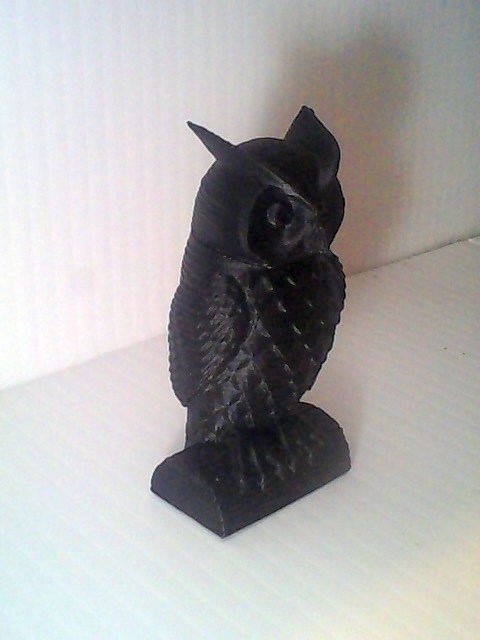 Owl with Rotating Head by jneilliii | Download free STL model ...