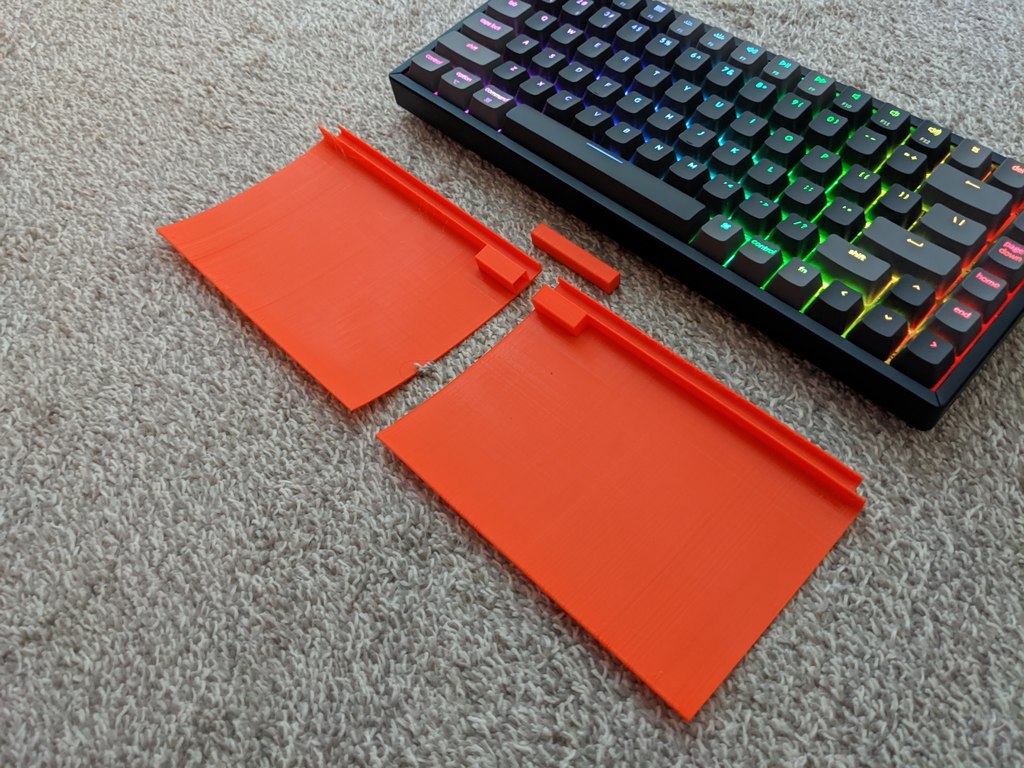 Keychron K2 Wrist Rest by OngXeno Download free STL model