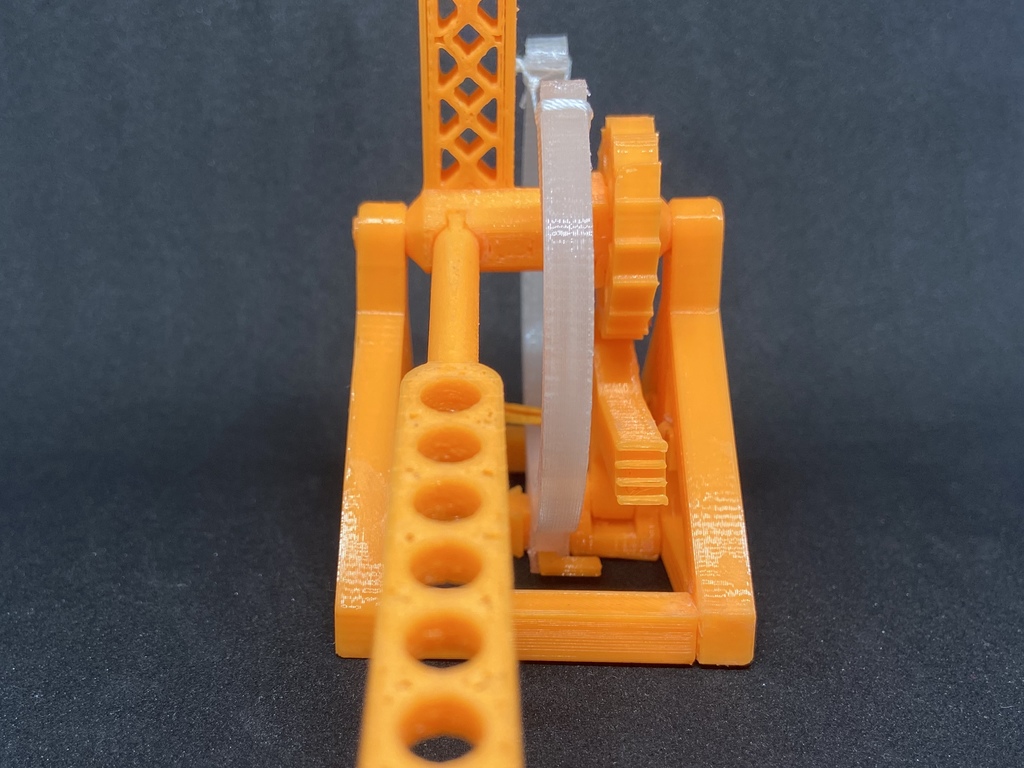 Miniatura 5 do modelo 3D  Da Vinci mini Catapult  