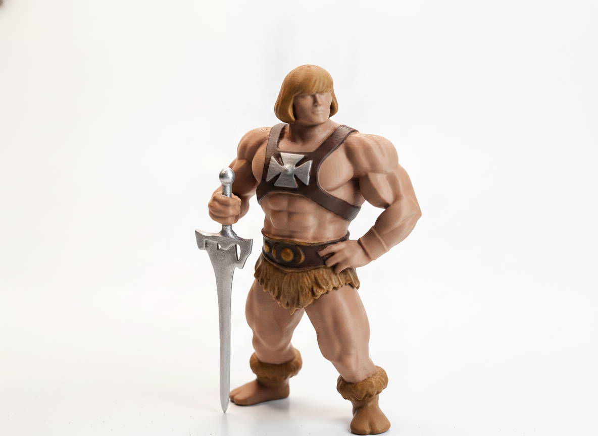 Chibi He-Man - Miniature Hero of Eternia