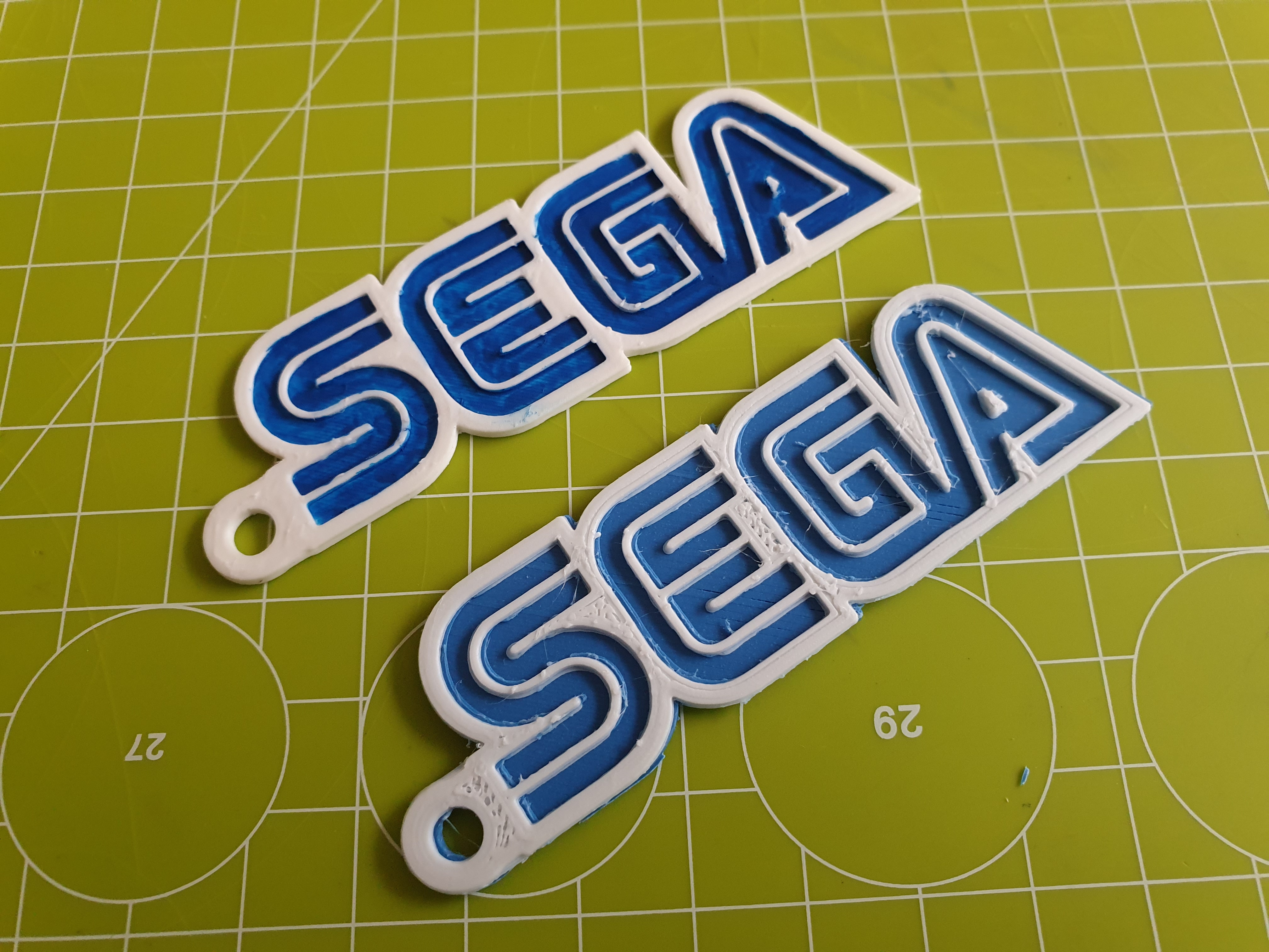 SEGA Logo Keychain