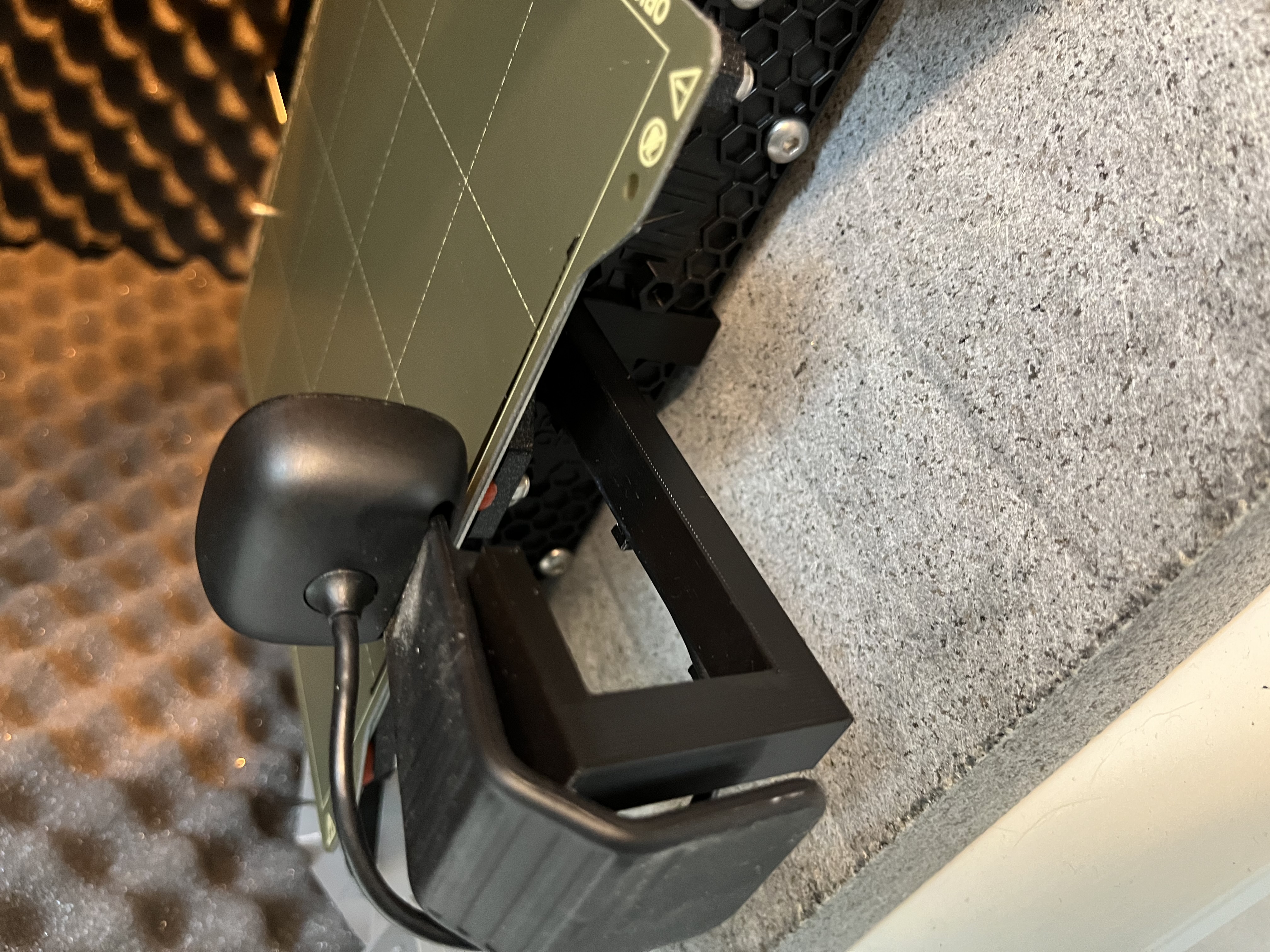 Prusa Mini Front Webcam Mount with a Platform