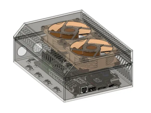 BTT Octopus V1.0 Motherboard Case