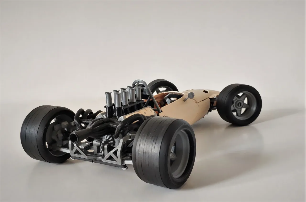 SCARBO SVF1 Race Car Model by Ouky1991 | Download free STL model ...