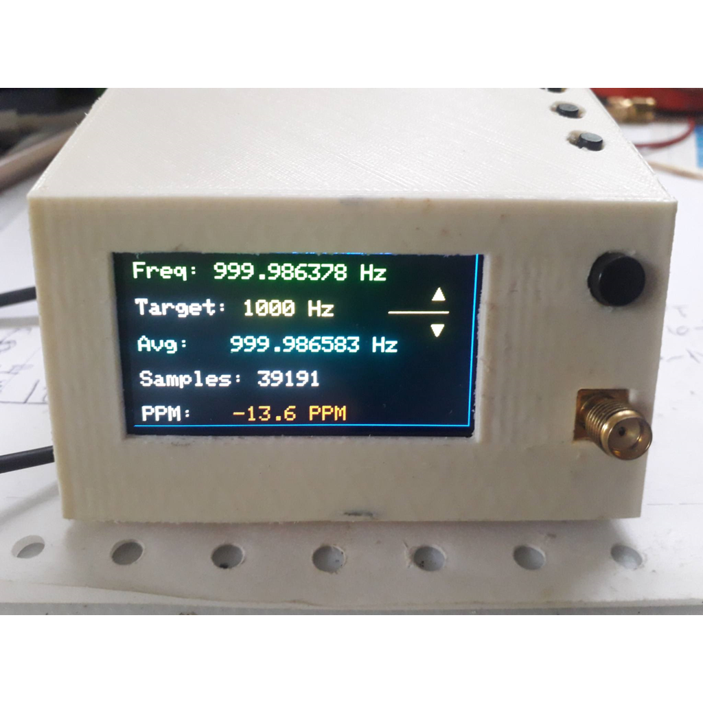 Frequency counter, very high accuracy