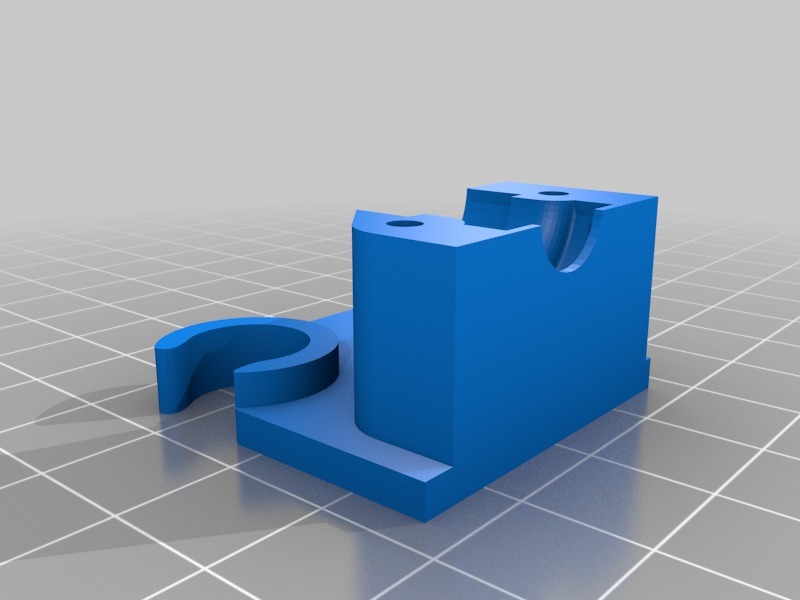 Custom E3D v6 full / vulcano hotend holder