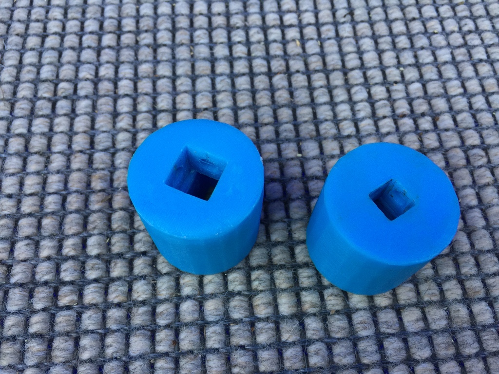 Car jack socket wrench adapter by AndersV209 Download free STL model