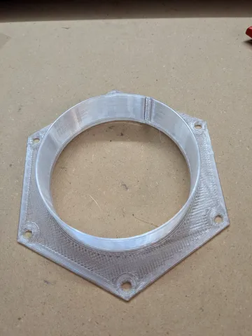 4in Hose Flat Mount Plate