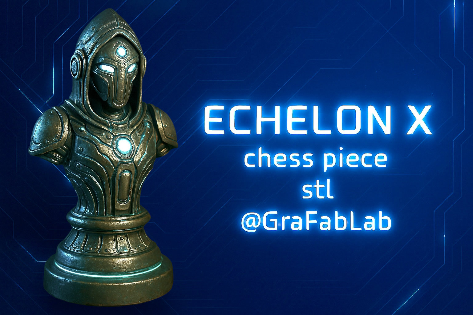 Echelon X "Bishop" - chess piece
