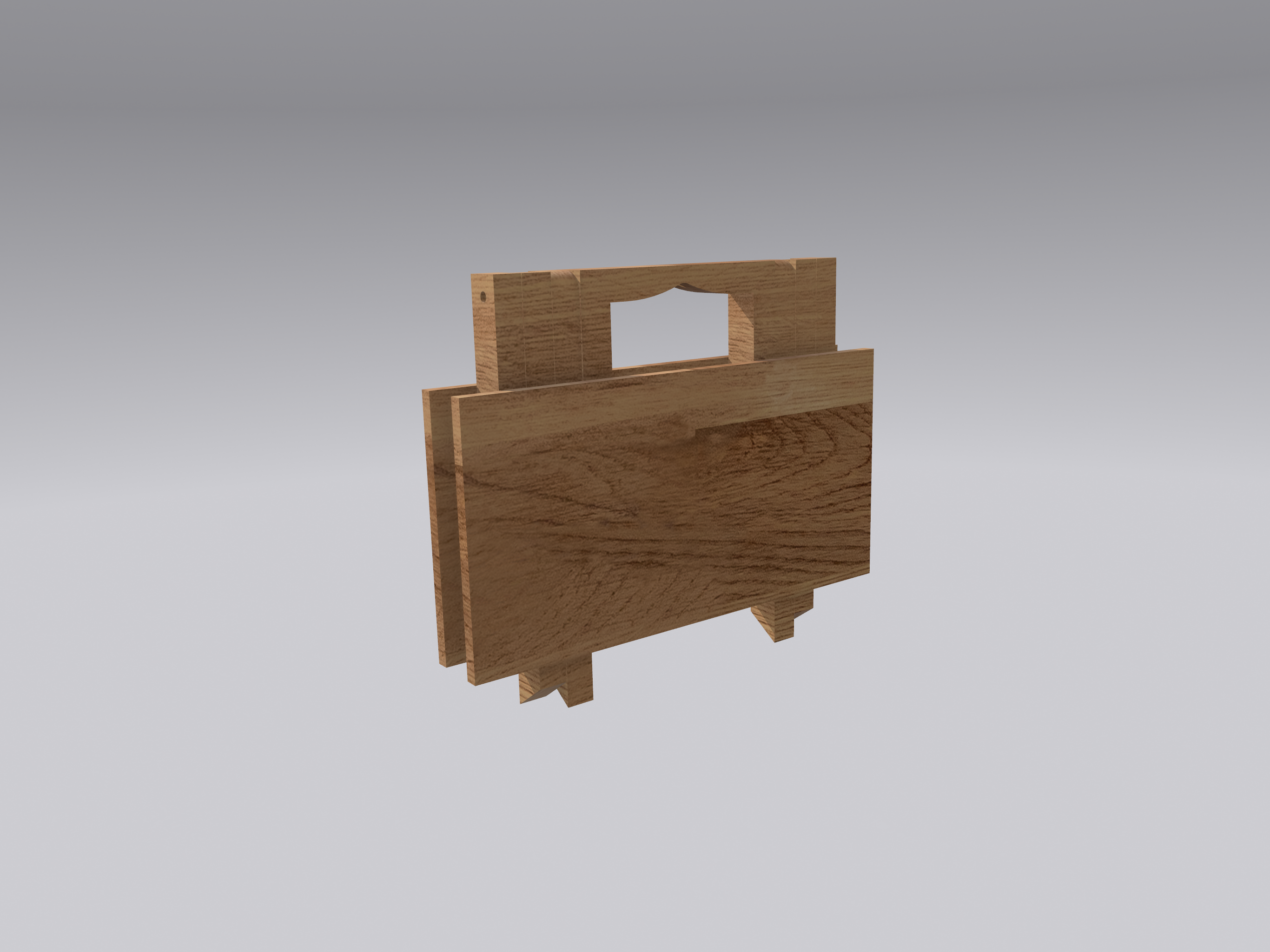 Miniatura 13 do modelo 3D Foldable, scalable and selflocking doll table