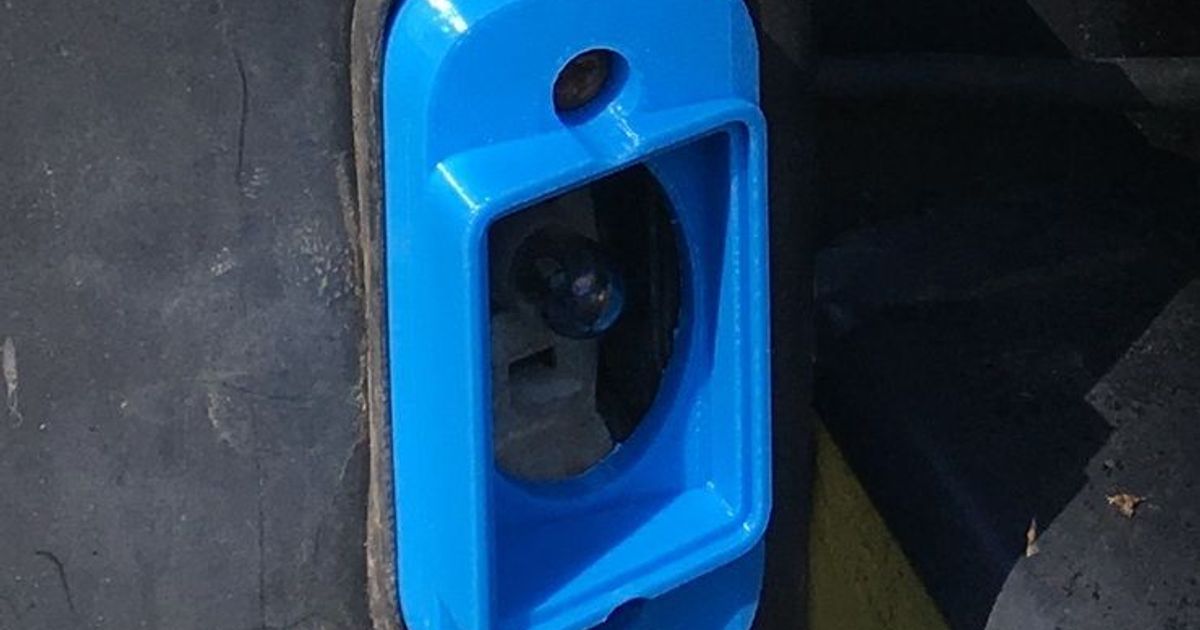 vw caddy number plate light not working