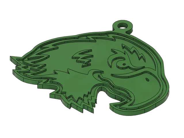 Eagle Keychain EMU
