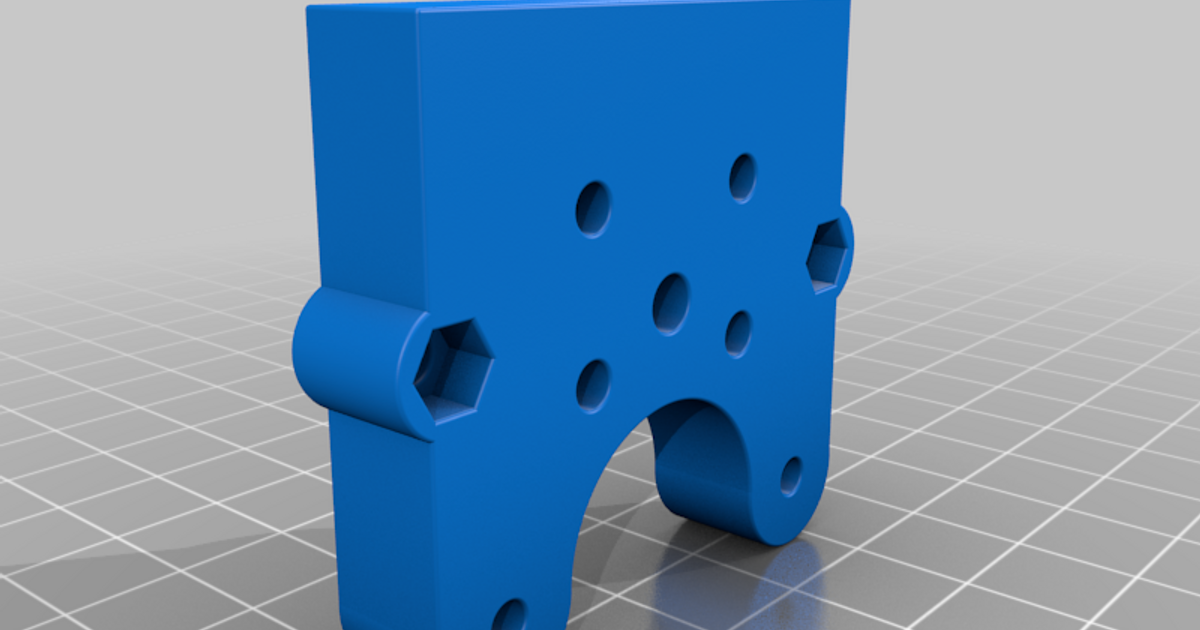 Biqu B1Sherpa mini holder by INRP Download free STL model